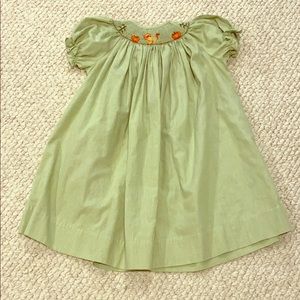 Thanksgiving smocked dress size 24 month